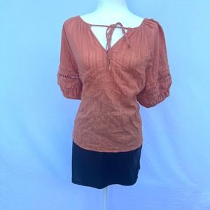 Ana Orange Blouse